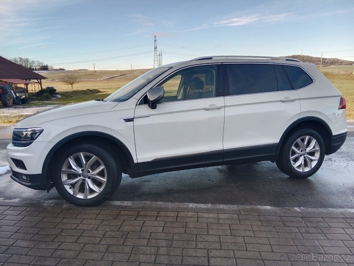 VW Tiguan Allspace, 2,0 TDi,2018, ALLSPACE, 96TKM, 7 MÍST,