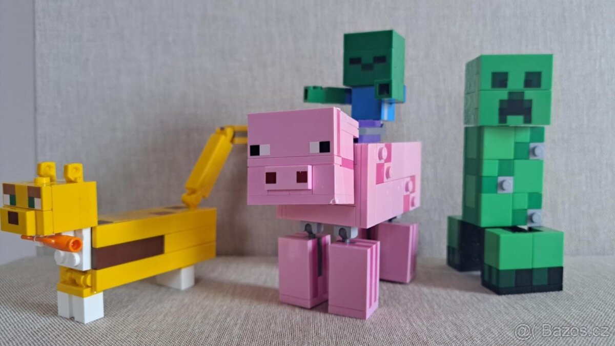 Lego Minecraft BigFig S2 COMPLETE sada