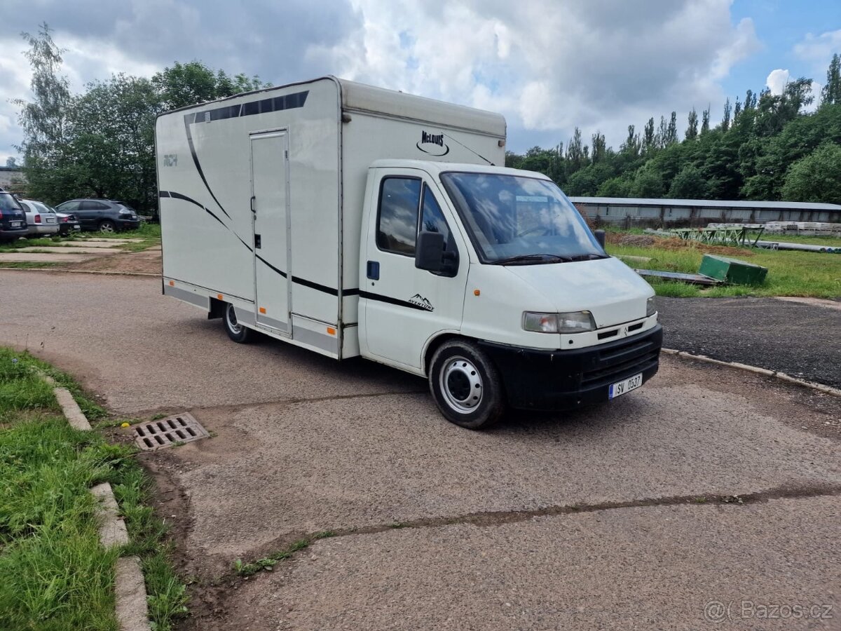 Citroen jumper obytný, 2.5td, R.v 1997, 76kw, najeto 330tis,