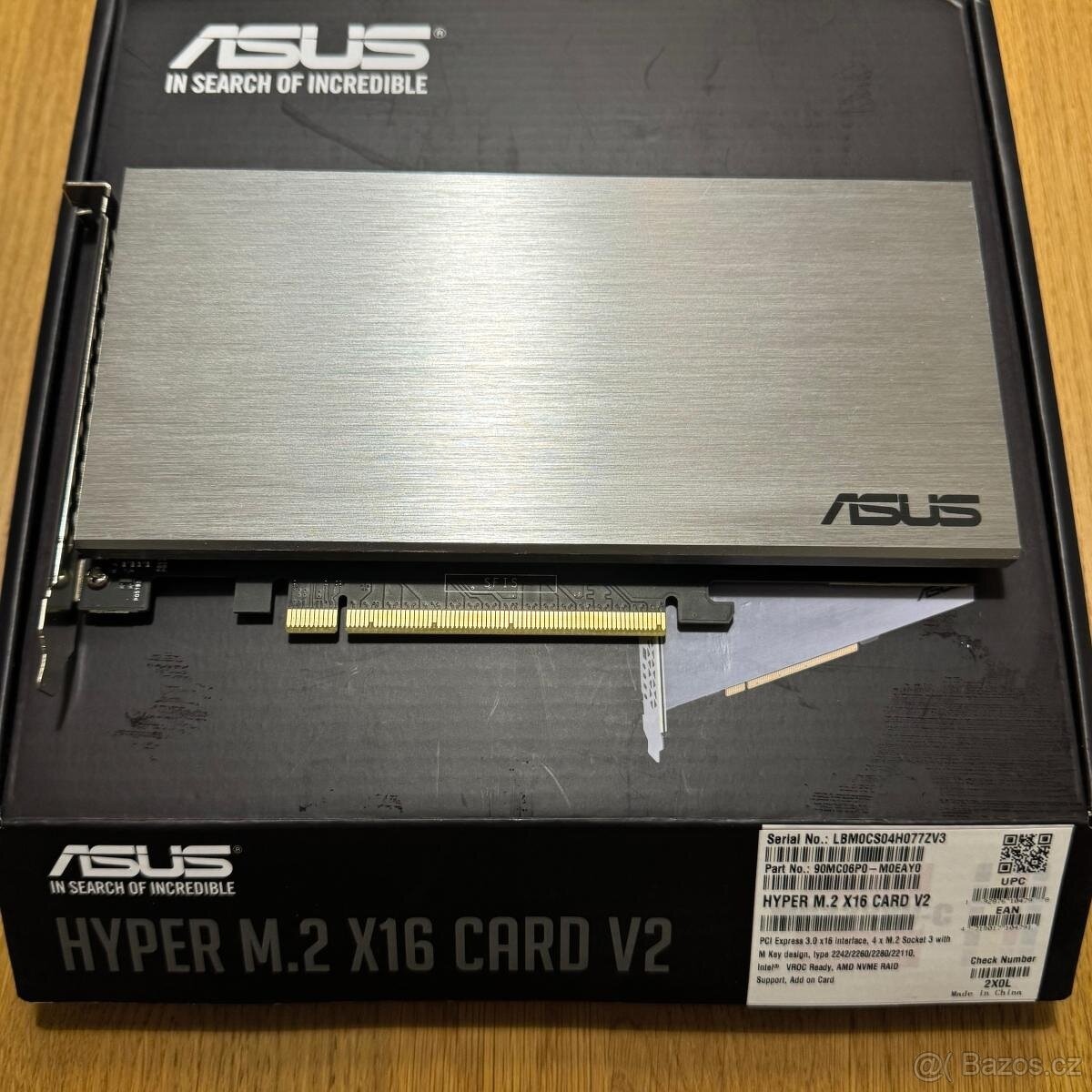 Asus Hyper M.2 X16 Card V2