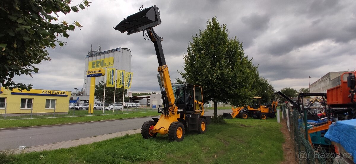 Teleskopický kloubový nakladač,nakladač 4x4