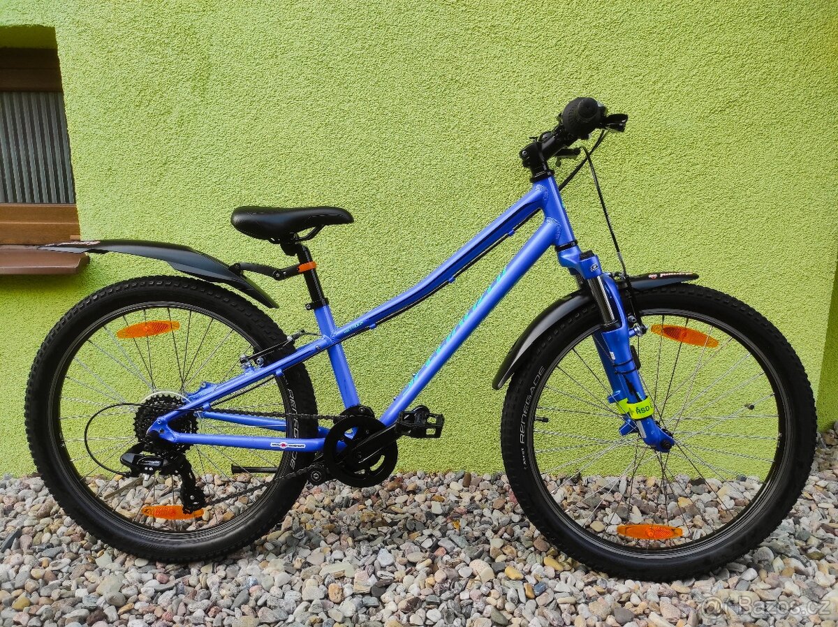 Značkové dětské kolo SPECIALIZED 24" (modrá-neonová)