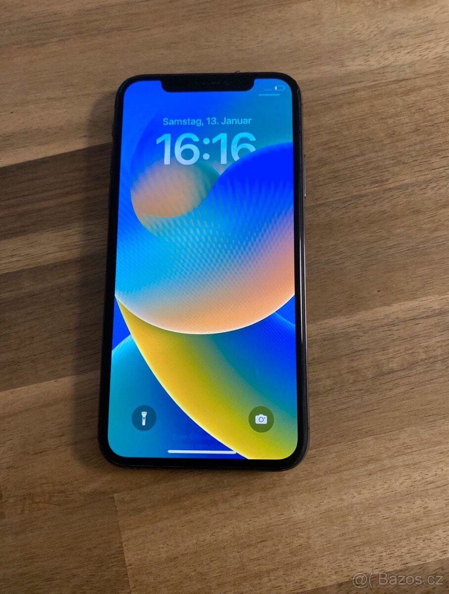 iPhone XS - 64GB - Šedá - Originál balení - Nová baterie