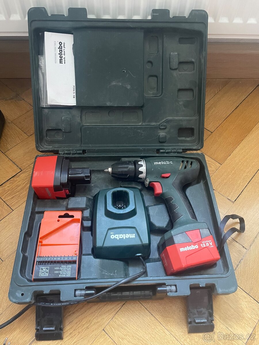 Metabo BS 12NiCd Akumulatorove Naradi