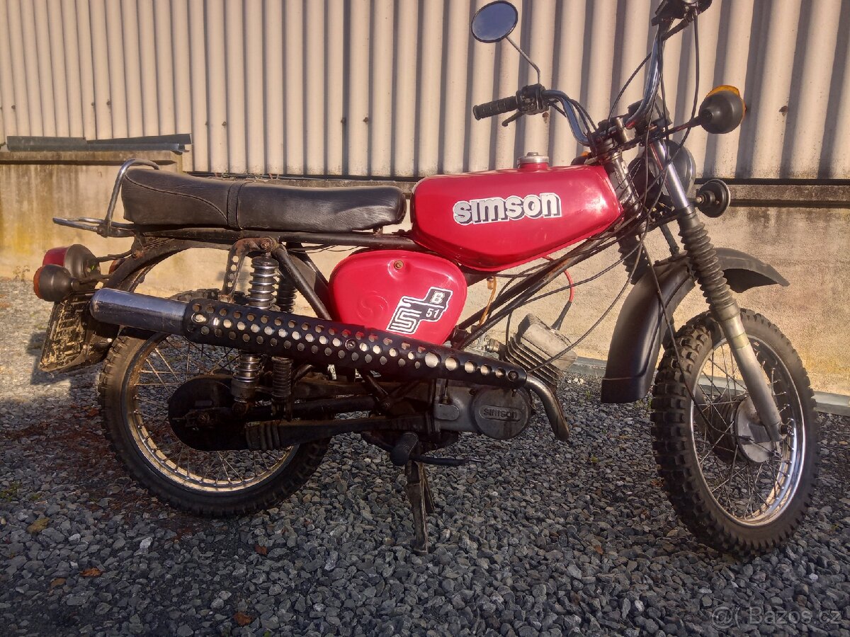 Simson S51 enduro 1989.