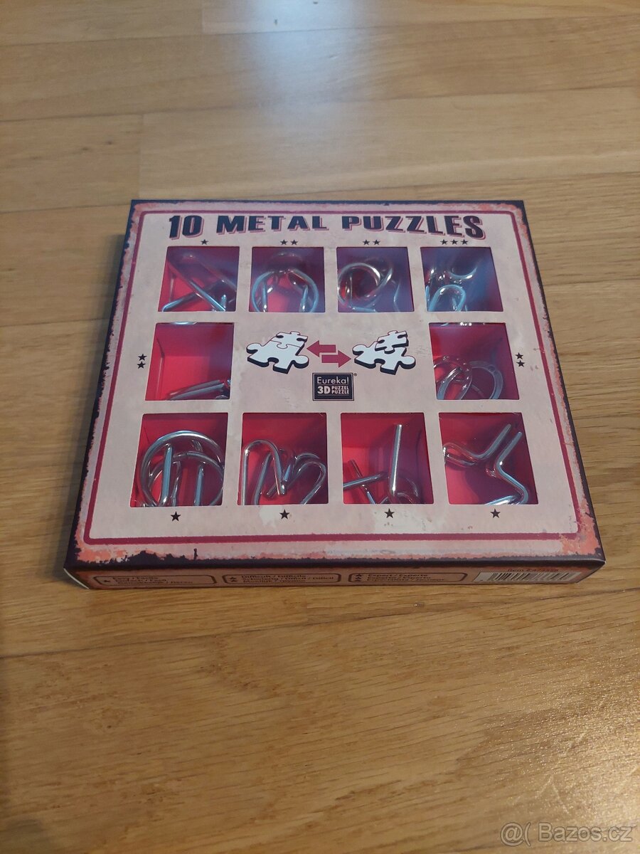 10 metal puzzles