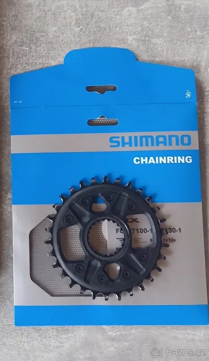 Ocelový převodník Shimano 12s 30T