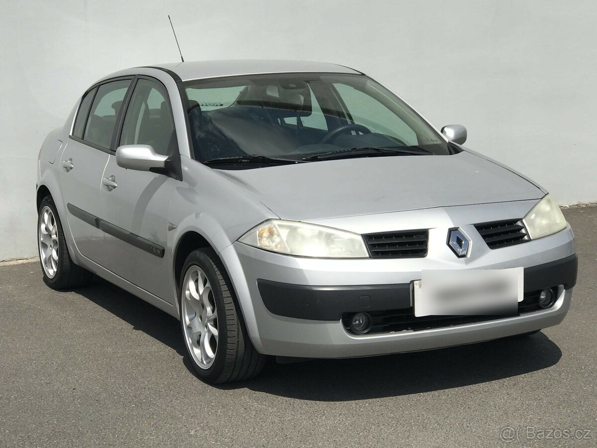 Renault Mégane 1.6i ,  83 kW benzín, 2005