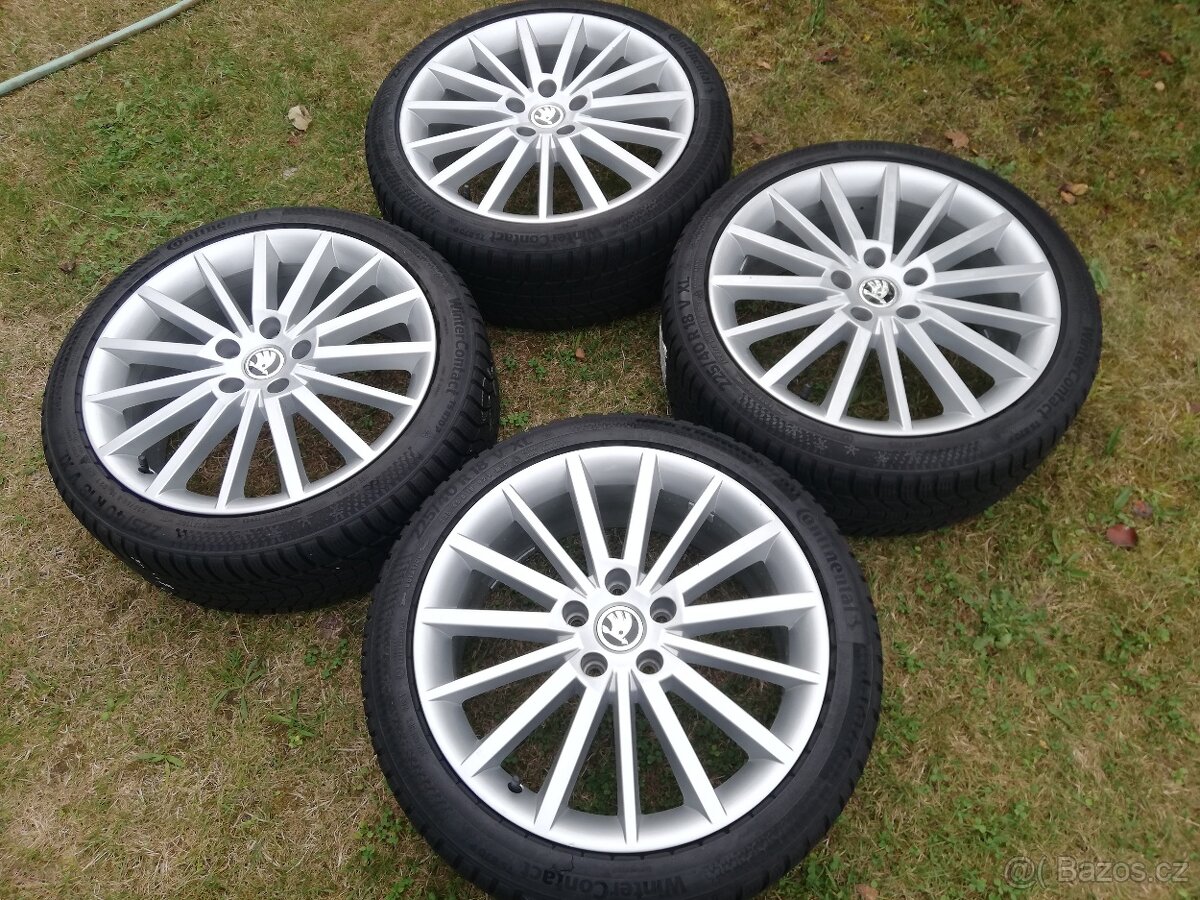 alu 18" Škoda Octavia III Turini , 225/40/18 zimní Conti