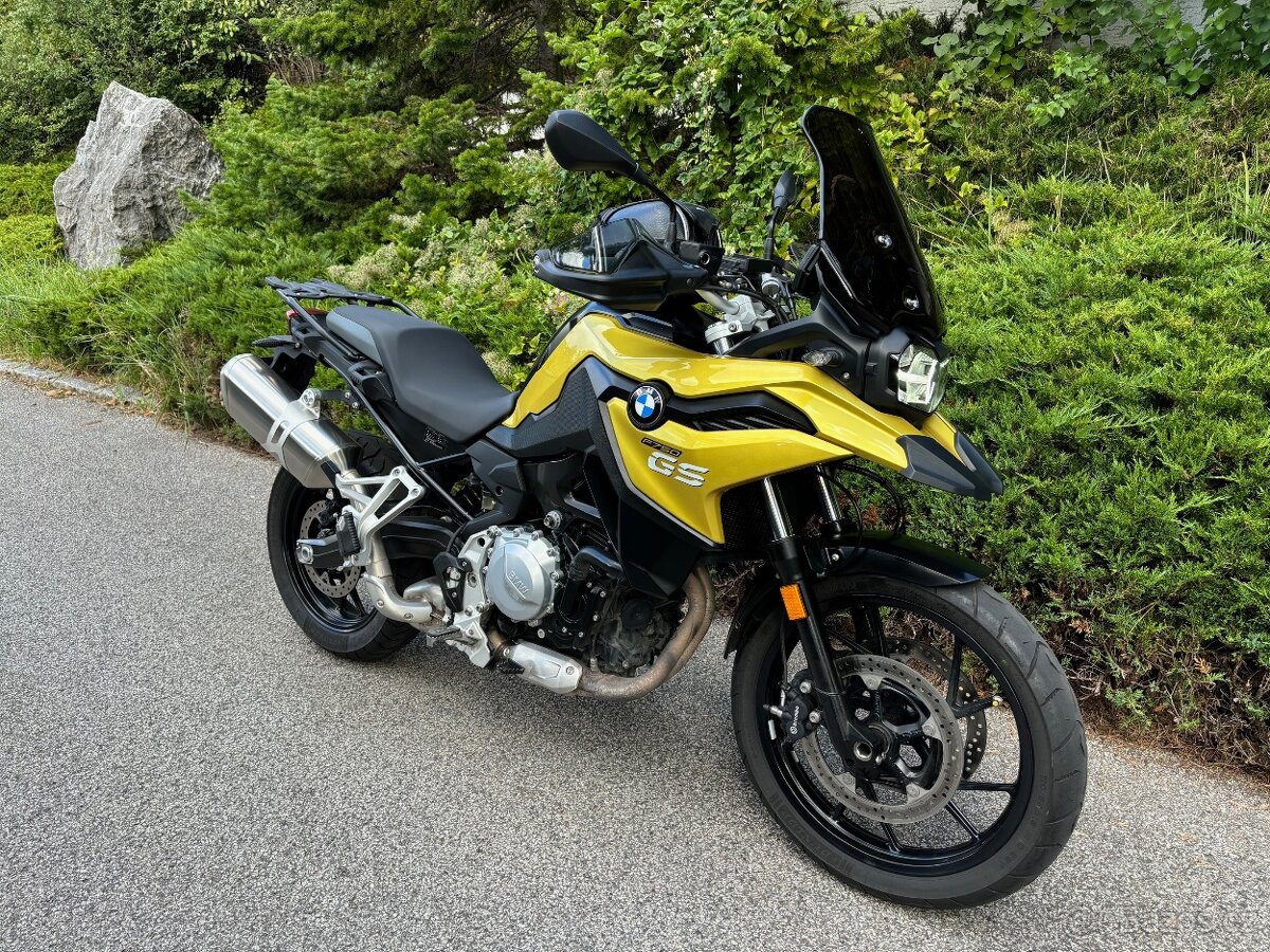 BMW F750GS Top stav rok 2020, nízký nájezd km