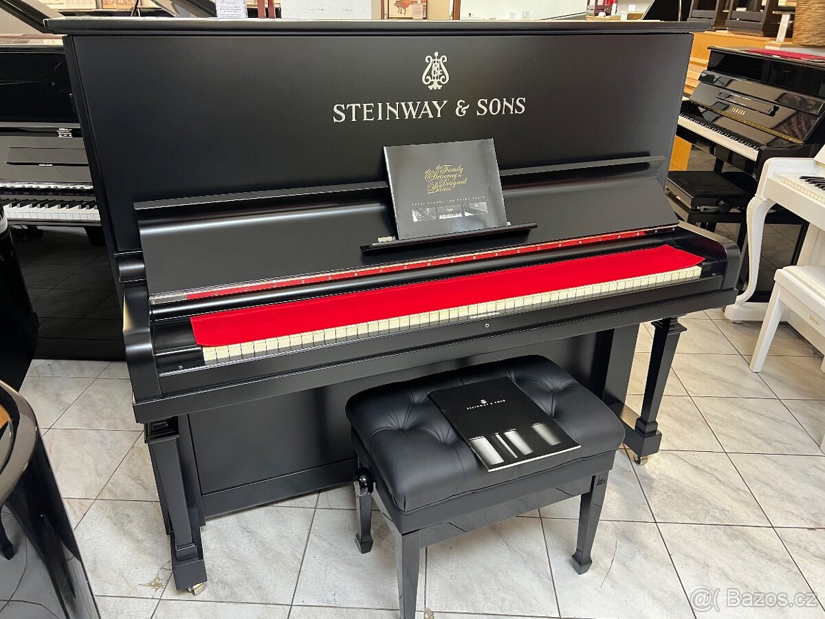 STEINWAY &  SONS se zárukou, doprava zdarma.