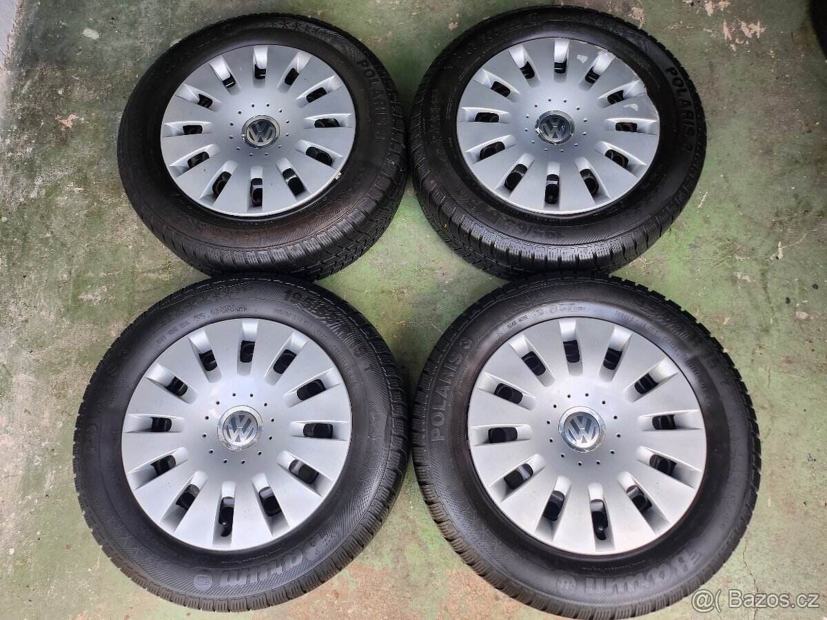 Zimní kompletní kola Volkswagen 195/65 R15 / 5x100