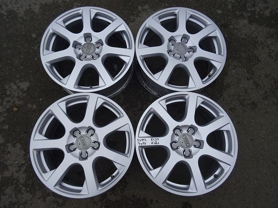 Alu disky origo Audi 17", 5x112, ET 37, šíře 7J