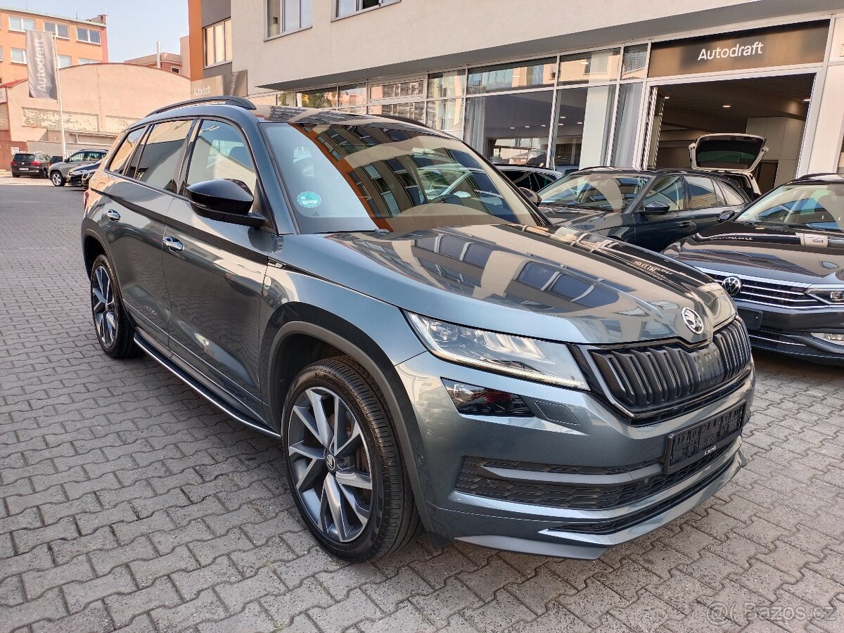 Škoda Kodiaq 2.0TDI 140kW 4x4 DSG Sportline Virtual LED DCC