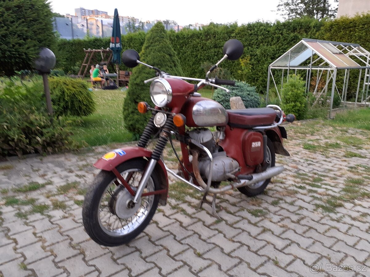 Jawa 250 s TP a SPZ