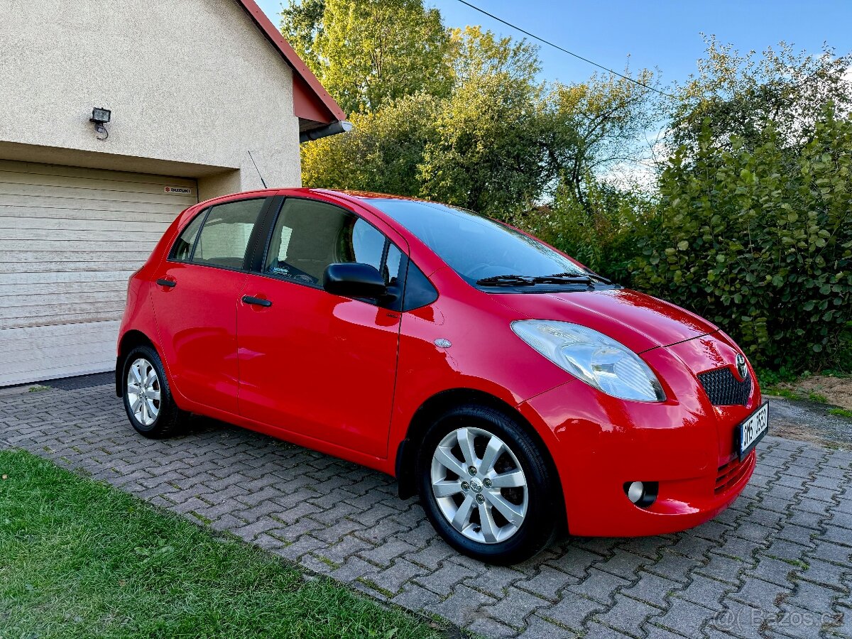 Toyota Yaris 1.3 VVT-i 73kW, ČR, 2/2008, 1.majitel, 60tkm.