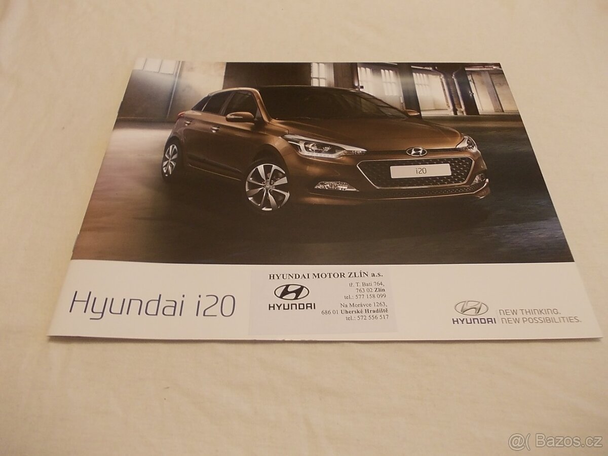 HYUNDAI i20 - - český prospekt