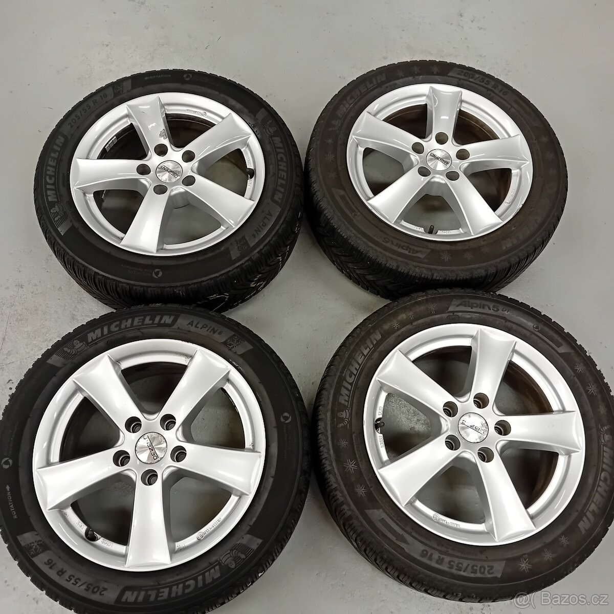 Alu kola Michelin Alpin 5 DT 205/55 R16