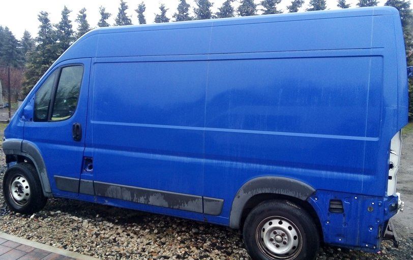 výřez z karoserie Fiat Ducato L2H2  (Jumper + Boxer)