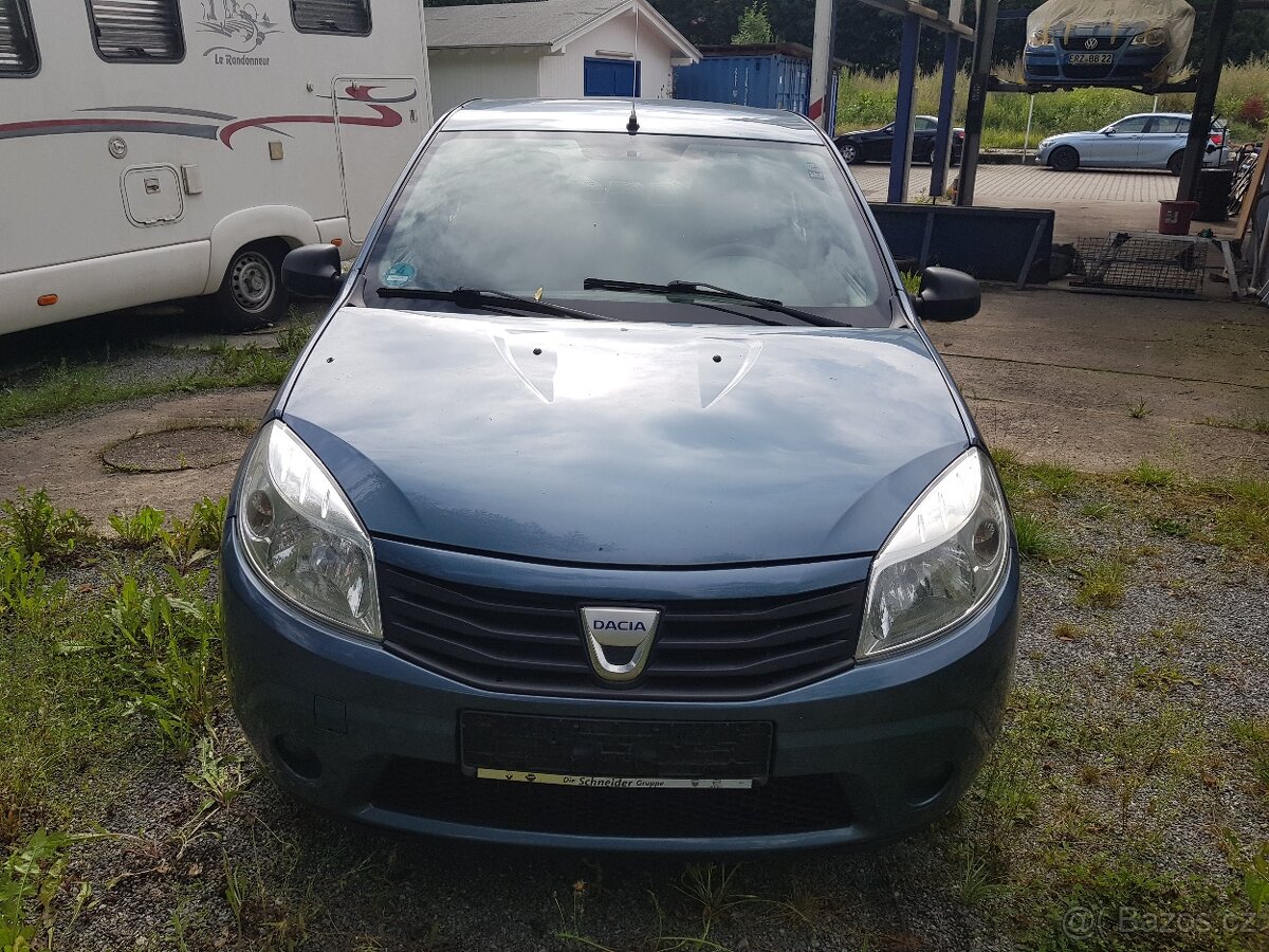 Dacia Sandero rv 08,DOVOZ z Německa bez SPZ