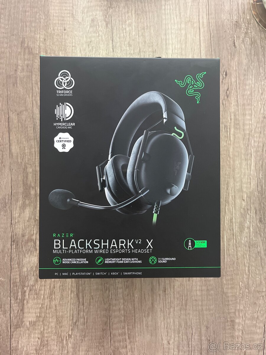 Sluchátka RAZER BLACKSHARK V2 X