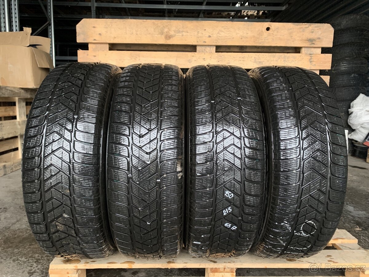 4ks 215/65/17/Pirelli Sottorezo 2016/99H/zimní 5.4m