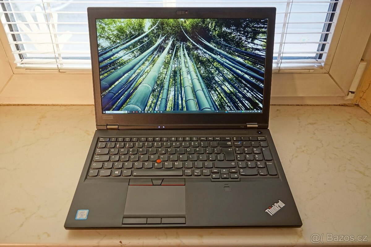 █ Lenovo Thinkpad P52 (i7 4,3Ghz, 32GB, NVIDIA gpu, záruka)█