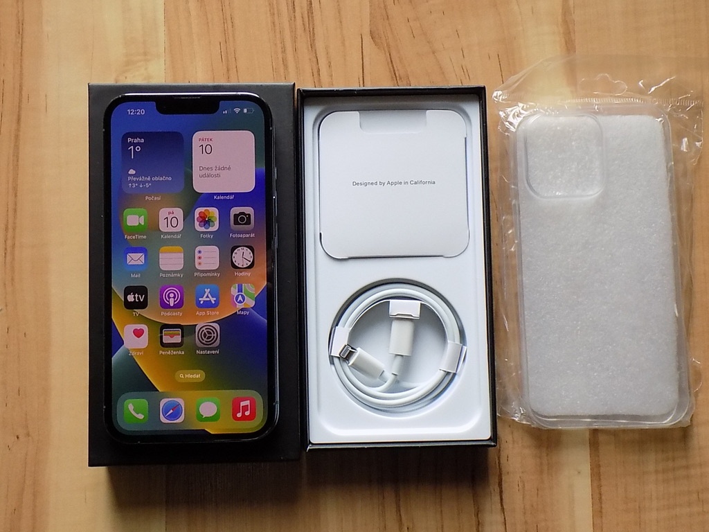 APPLE iPhone 13 Pro 128GB Sierra Blue - ZÁRUKA - TOP STAV