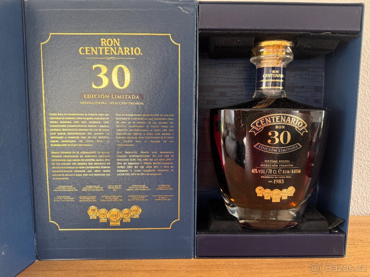 Investiční lahev - Centenario Edición Limitada 30