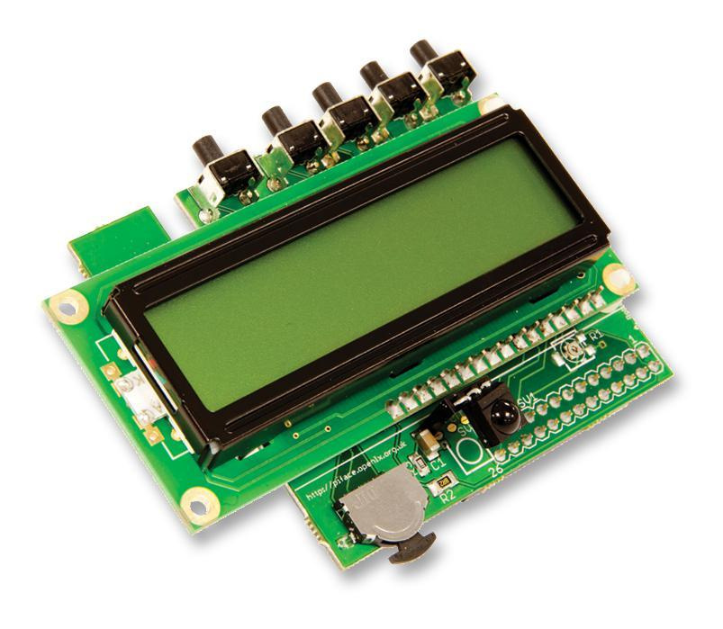 Raspberry PiFace Control and Display - Nové