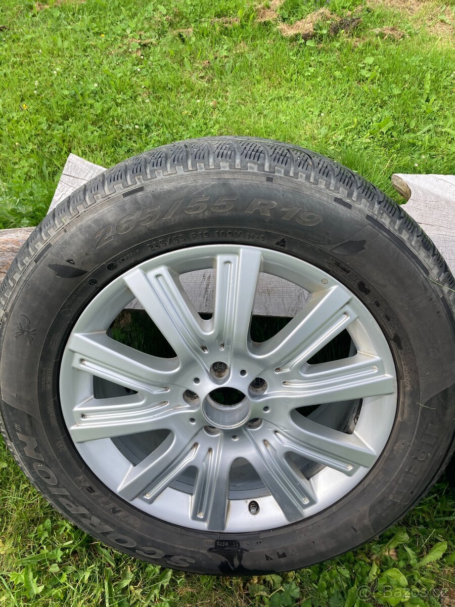 MERCEDES BENZ GLE - zimní orig. ALU sada 5x112 R19