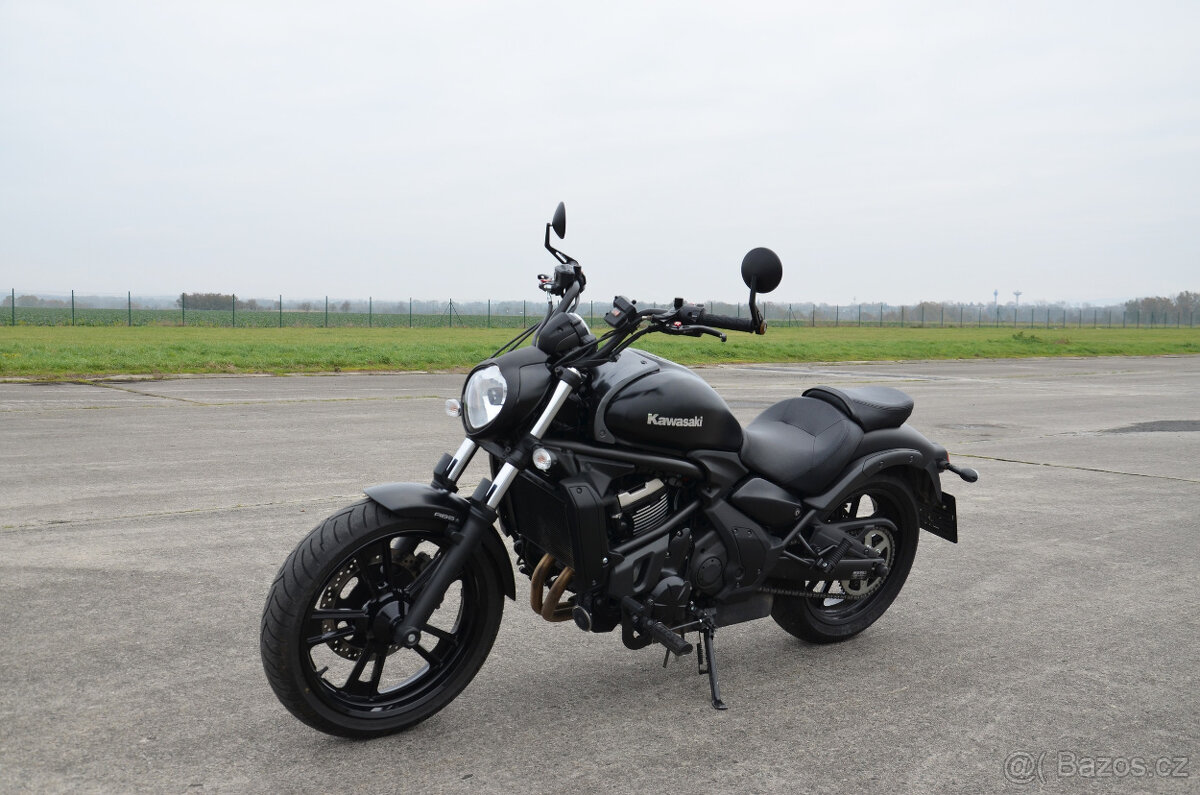 Kawasaki Vulcan S 650, naj. 21 tkm, mnoho přislušenství