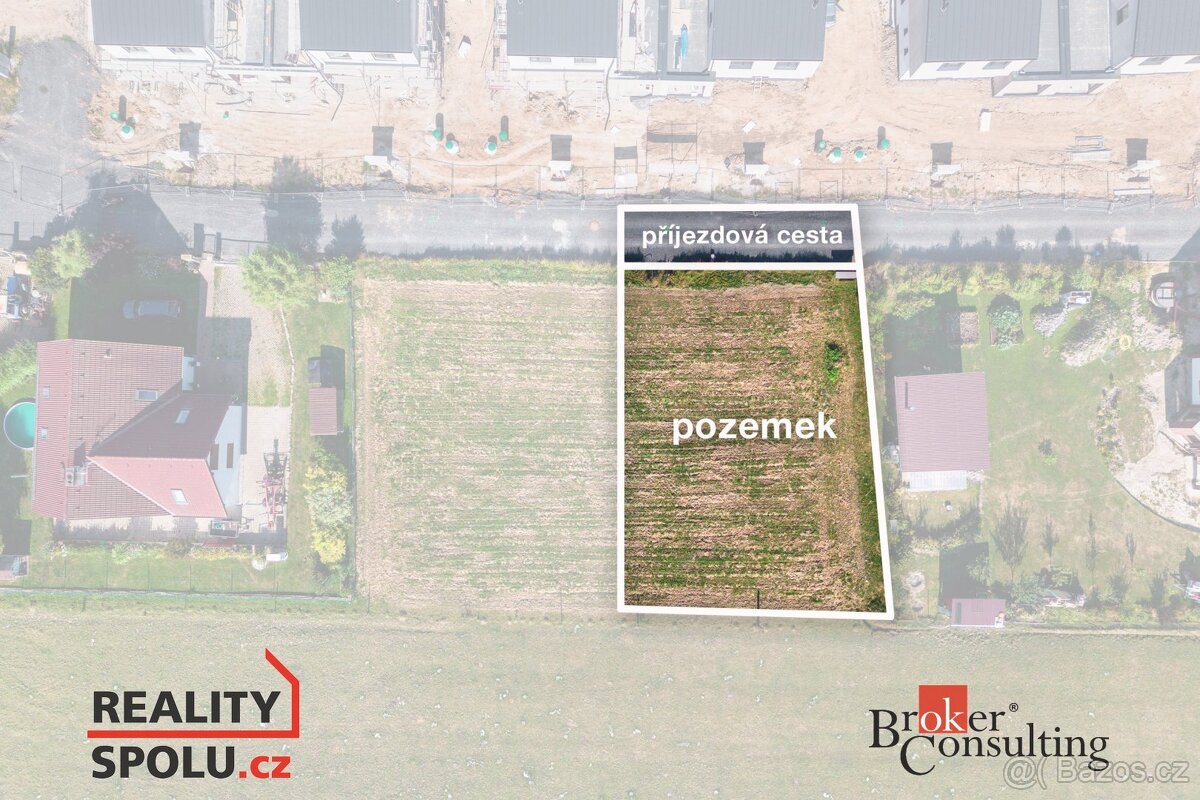 Prodej, pozemky/bydlení, 549 m2, 33204 Losiná, Plzeň-město [