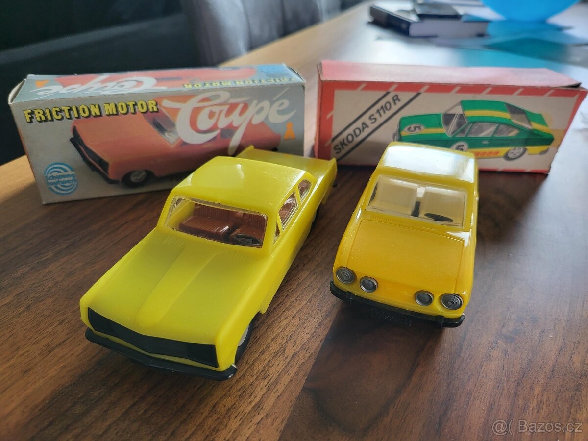 2 autíčka od VEB PlasticArt Zschopau ze 70. let - 1:30