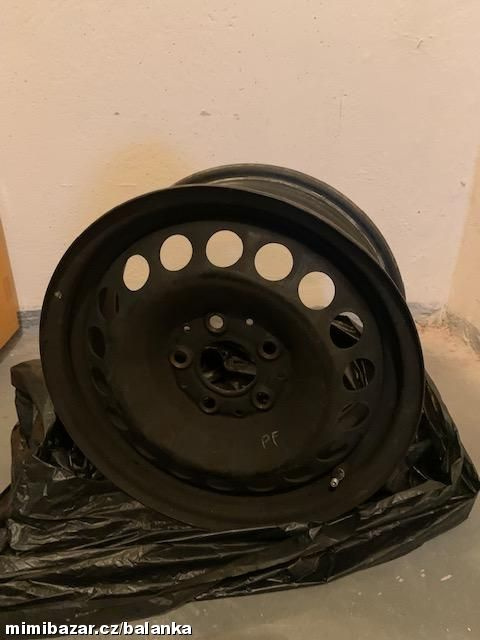 Plechové disky 6,5Jx15H2 5x112 ET 47 pro Mercedes Benz B