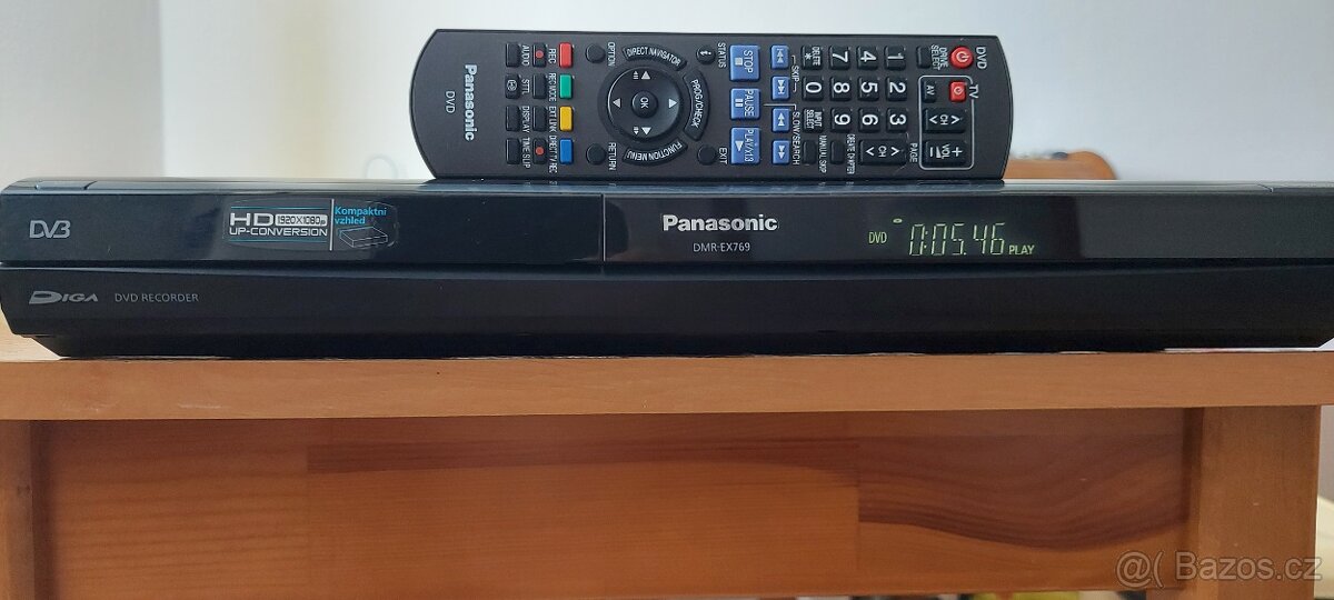 DVD REKORDÉR PANASONIC DMR-EX769 EP-K