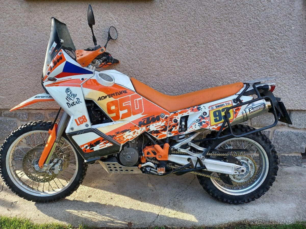 KTM LC8 950 ADVENTURE S - NÁHRADNÍ DÍLY, DOKLADY