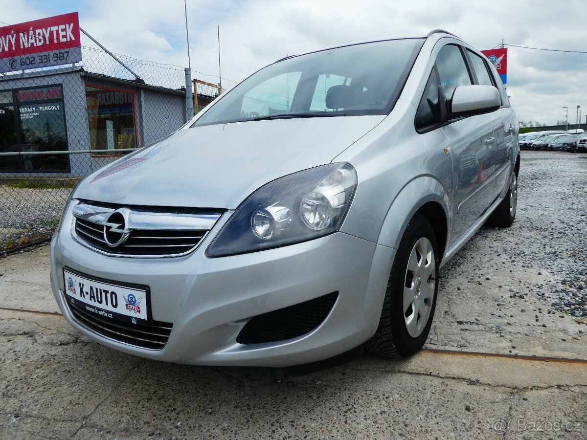 Opel Zafira 1.6i 85kW ecoFlex,7 míst