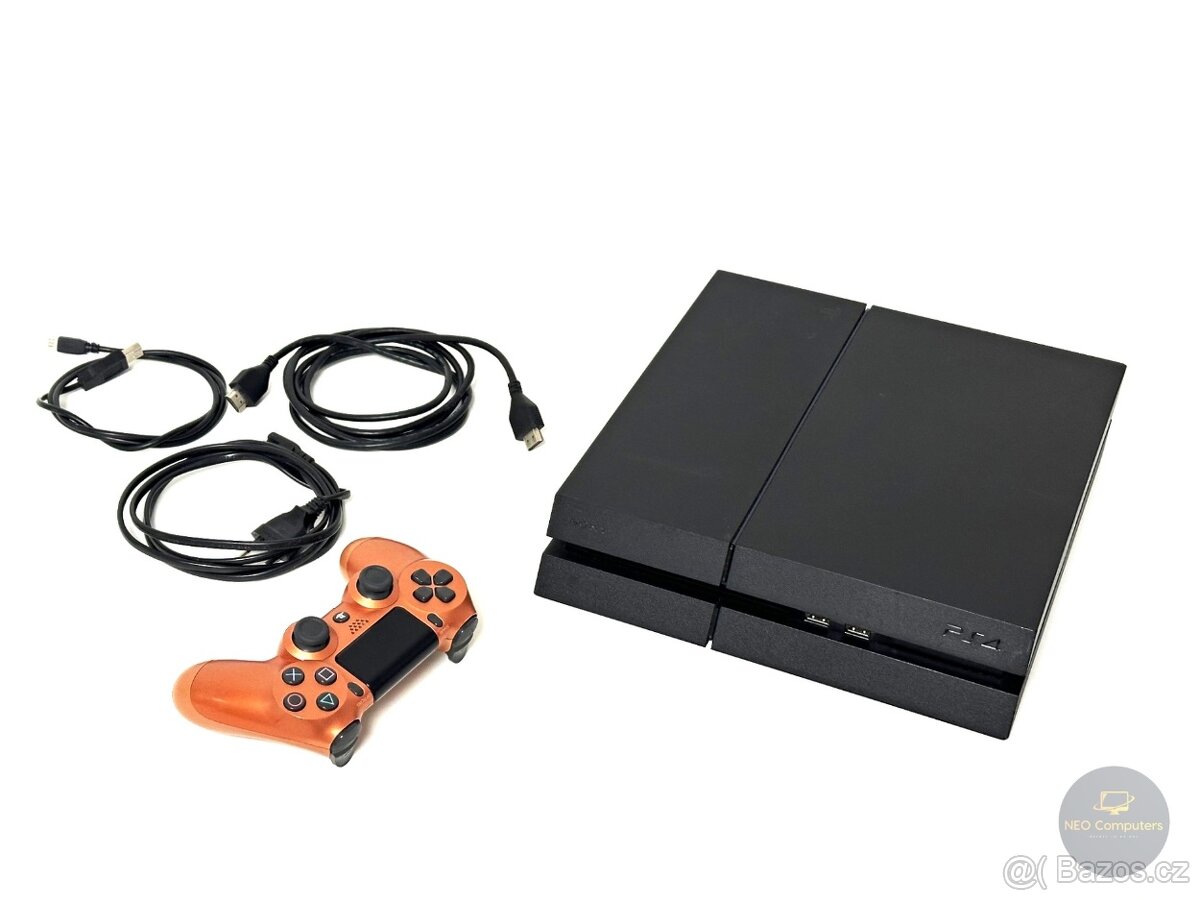 Herní konzole PS4 Sony PlayStation 4 - 500GB, CUH-1126A