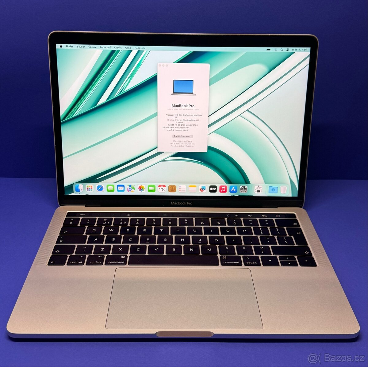 MacBook Pro 13” 2019/16GB RAM/Intel i7/512GB SSD/Záruka