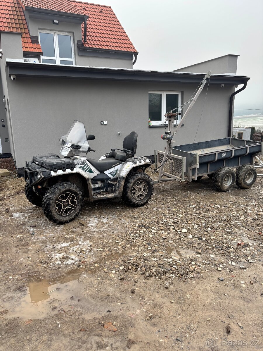 POLARIS SPORTSMAN 1000 TOURING XP, vyvážečka (vozík)