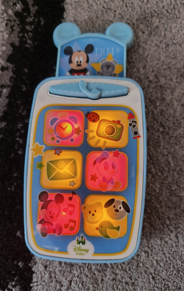 HRAJÍCÍ TELEFON BABY MICKEY Clementoni