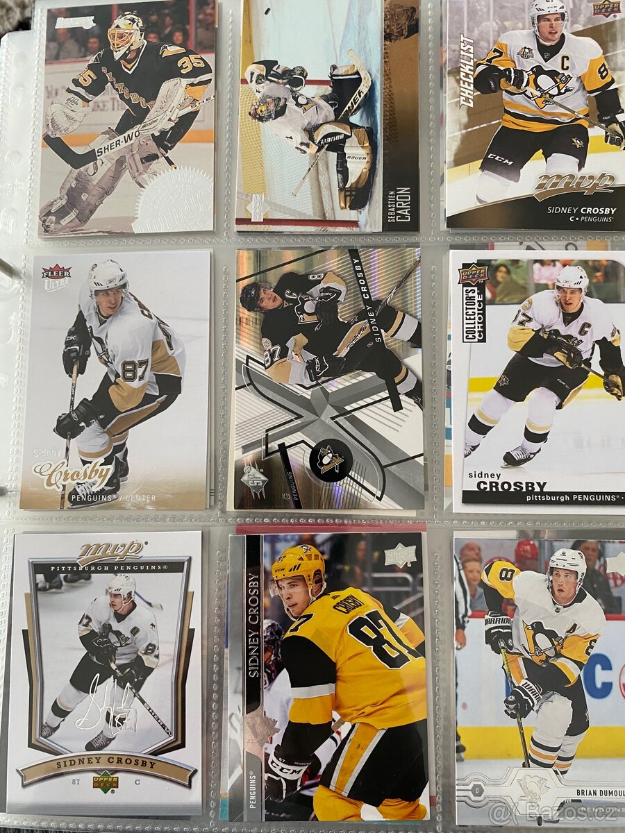 HOKEJOVÉ KARTY NHL PITTSBURGH PENGUINS