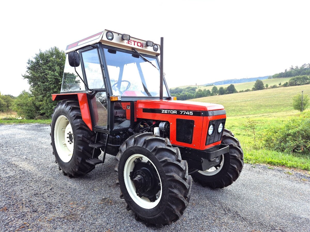 ZETOR 7745 TURBO S TP A SPZ.