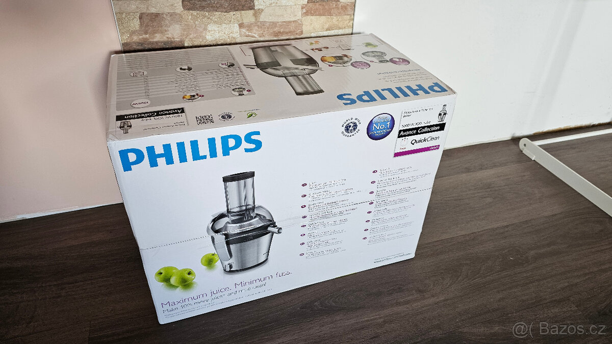 PHILIPS HR1871 AVANCE. odšťavňovač, 1000W, XXL tube