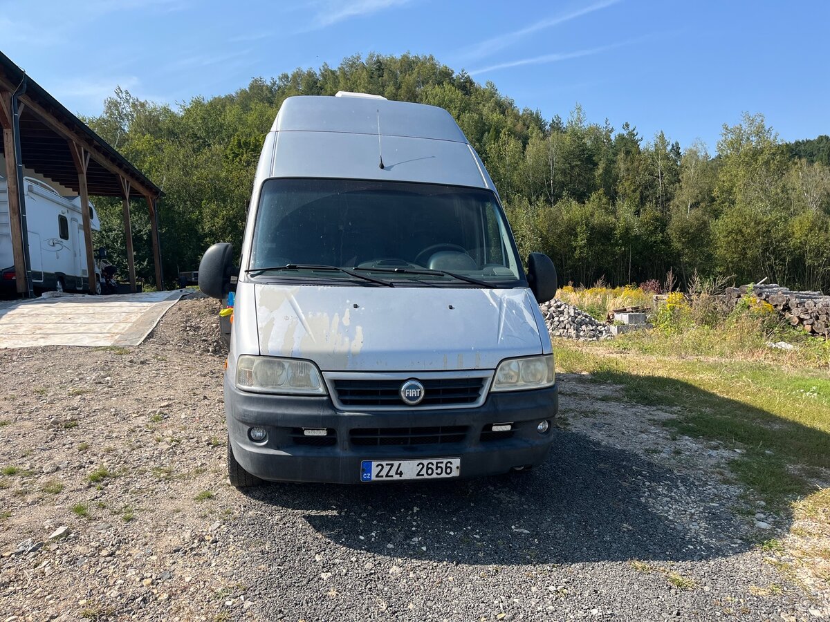 Obytný/montažní automobil Fiat ducato