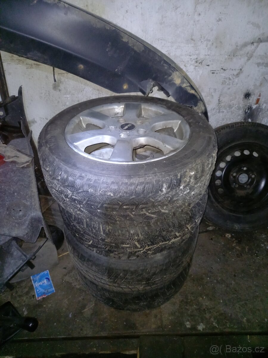 205/55 R16 zimní kola sada litá 6.5Jx16 H2 ET 40