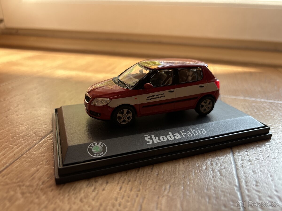 Škoda Fabia II, Hasiči Abrex 1:43