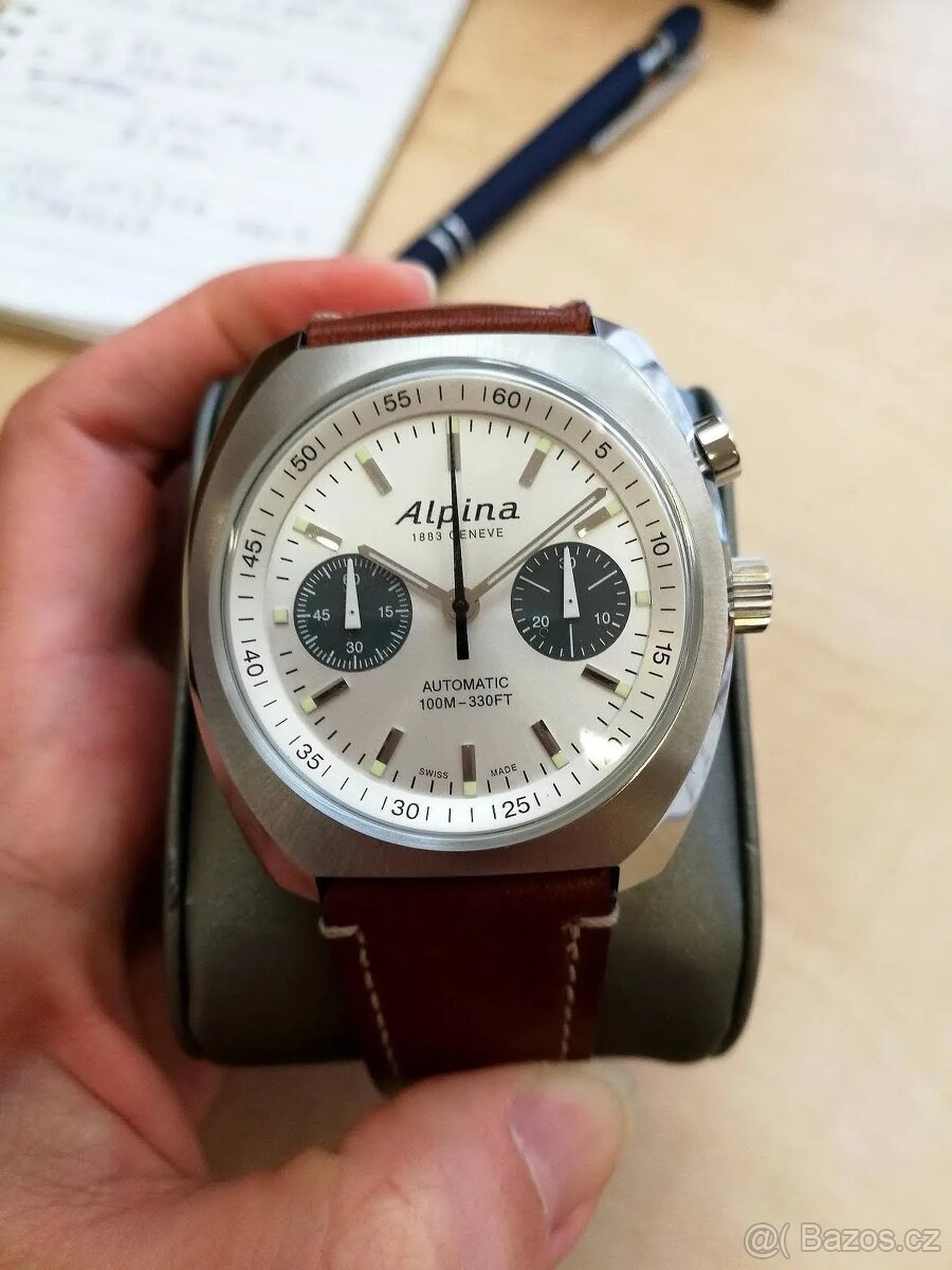 Hodinky Alpina / chronograph / letecke / chrono