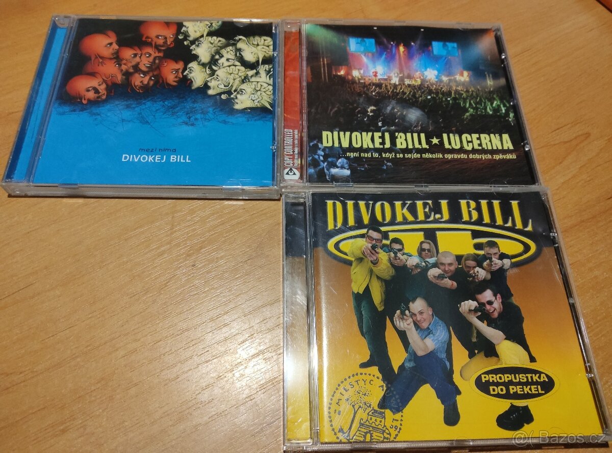 Cd - 3 x Divokej Bill